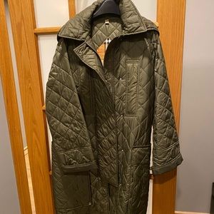 Olive Burberry Jacket
